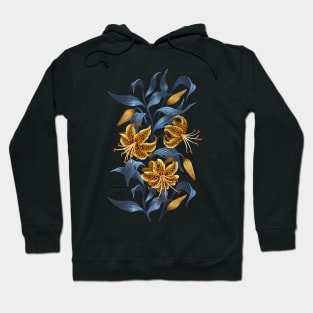 Tiger Lily - Yellow Blue Hoodie